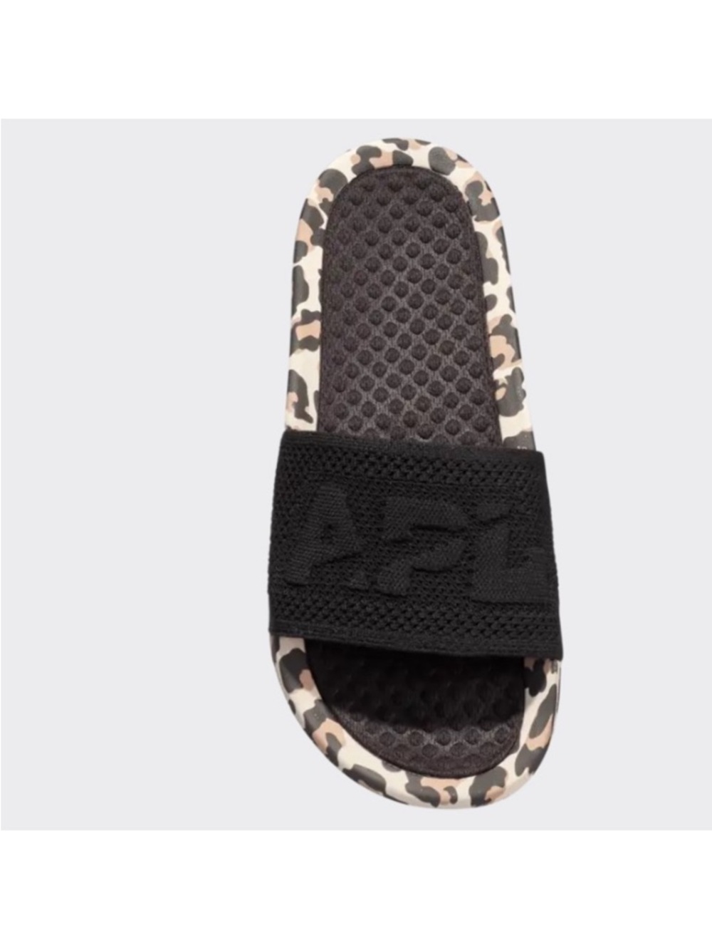 APL Big Logo TechLoom Slides black/leopard size 11 Men's